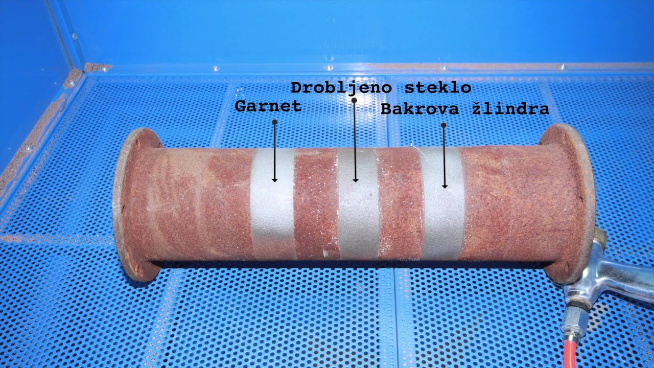 Peskanje z Garnetom - Mesh 80