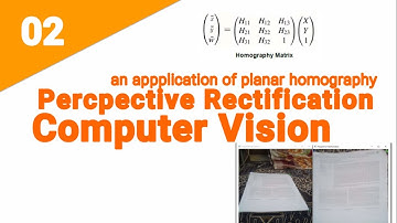 Perspective Rectification (an application of Planar Homography) to straighten up a tilted image