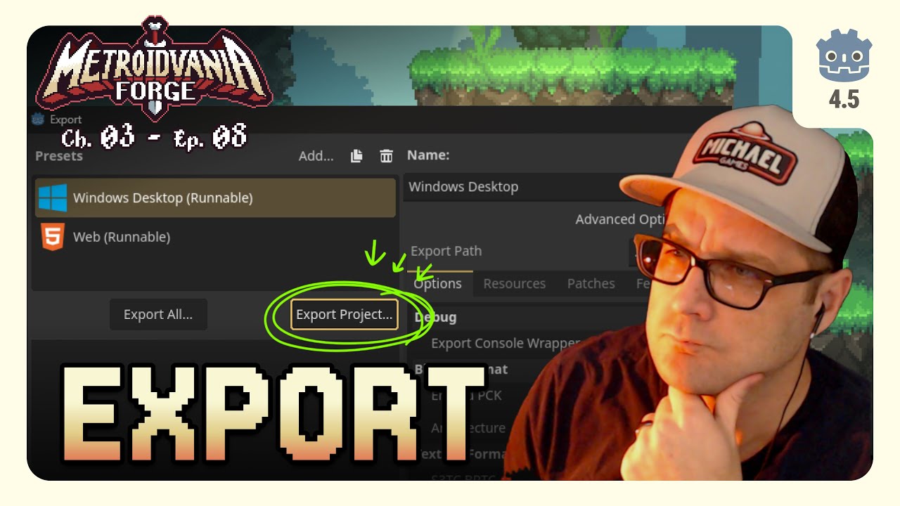 Export Your Godot 4 Game (Windows + Web) - YouTube