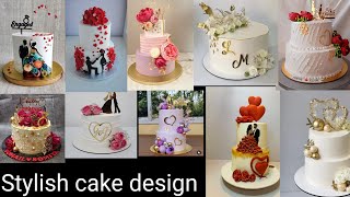 💍Engagement Cake Decorating Ideas 2024/Engagement Cake Design/Wedding Cake Designs/Anniversary Cake