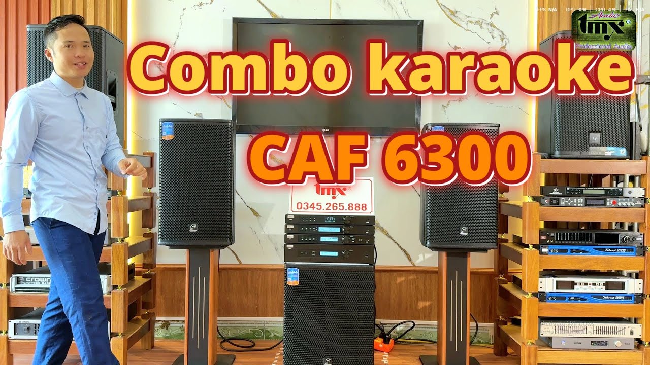 COMBO KARAOKE GIA ĐÌNH CAO CẤP – CAF 6300 SERIES.