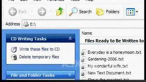 Burn Music CDs in Windows XP