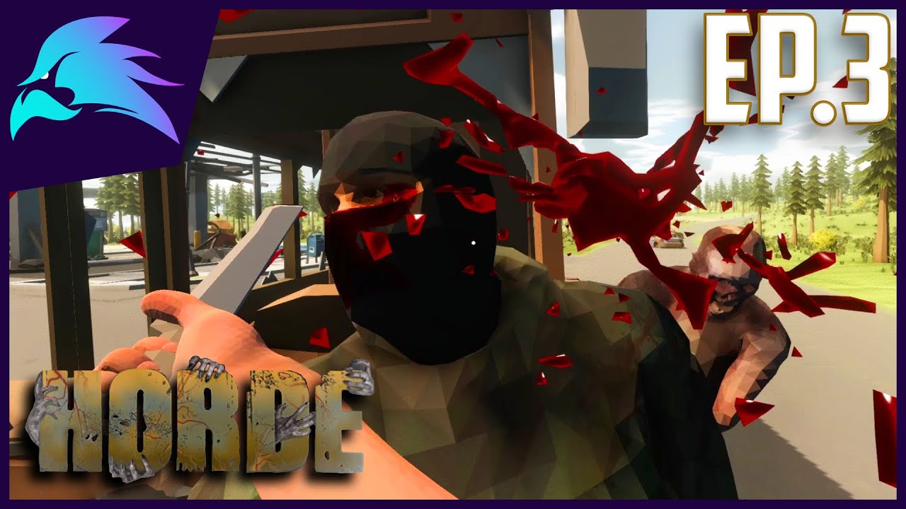 Horde Survival Ep.3-We Finally Get A New Weapon