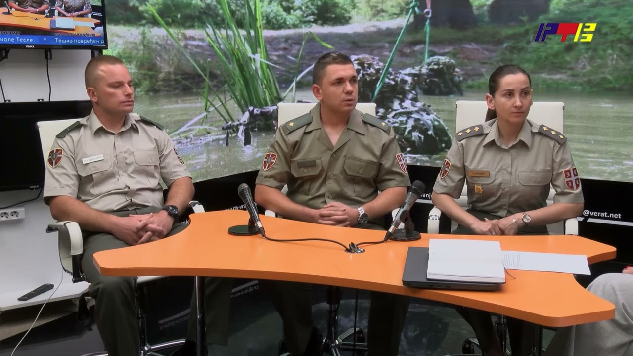 Gostovanje u Jutarnjem programu Četvrta brigada Kopnene vojske /  RTV Vranje  / 10.7.2025