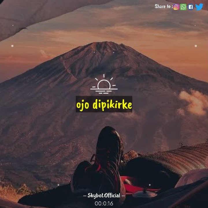 Story wa 30 detik terbaru 2020 ' Ojo Goblok Mencinta ' || Happy Asmara