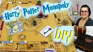 Harry Potter Monopoly I DIY I Selbstgemacht