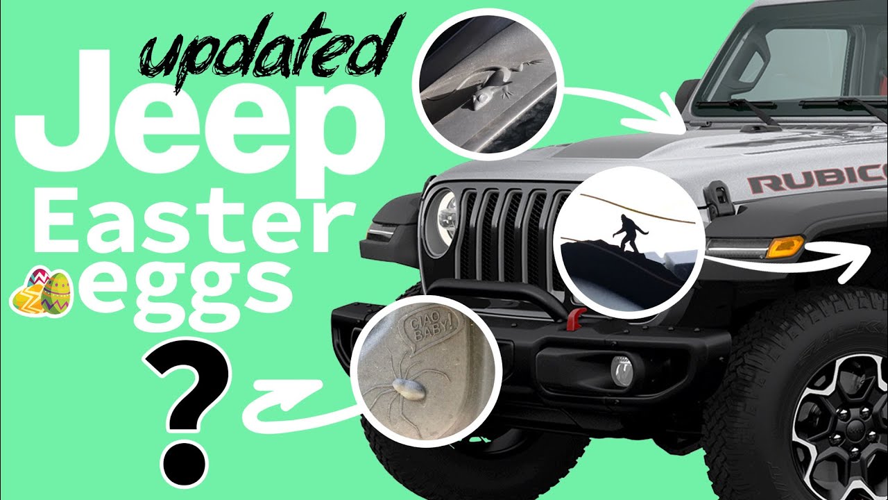 Where are 2020 Jeep Easter Eggs? | NEW Jeep  - YouTube