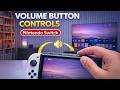 VOLUME BUTTON CONTROLS - NINTENDO SWITCH