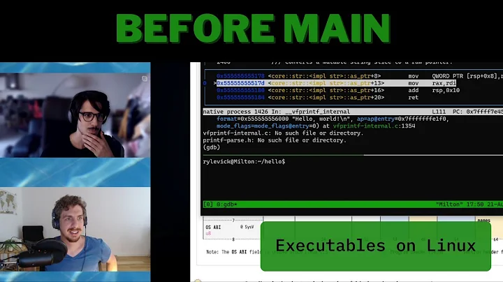 Before Main: How Executables Work on Linux