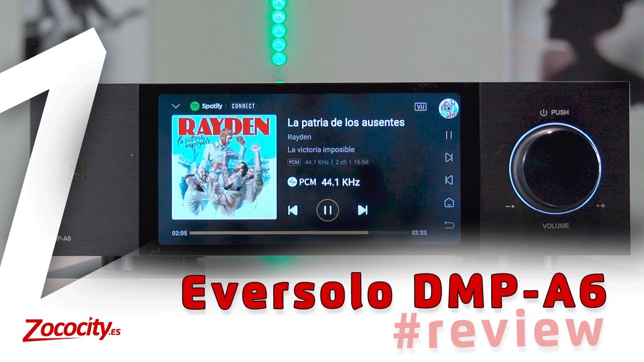 EverSolo DMP-A6 - Reproductor de audio en red 