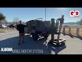 Global ordnance ntgs alakran mobile mortar system demo at ft benning maneuver warfighter conference