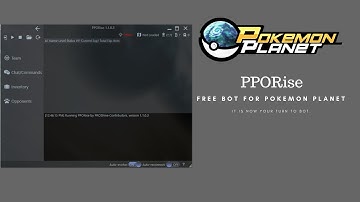 PPORise - A new bot for Pokemon Planet 2018