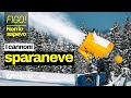 Come funzionano i cannoni sparaneve?