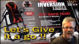 Inversion Table Product Review - Setup And Testing