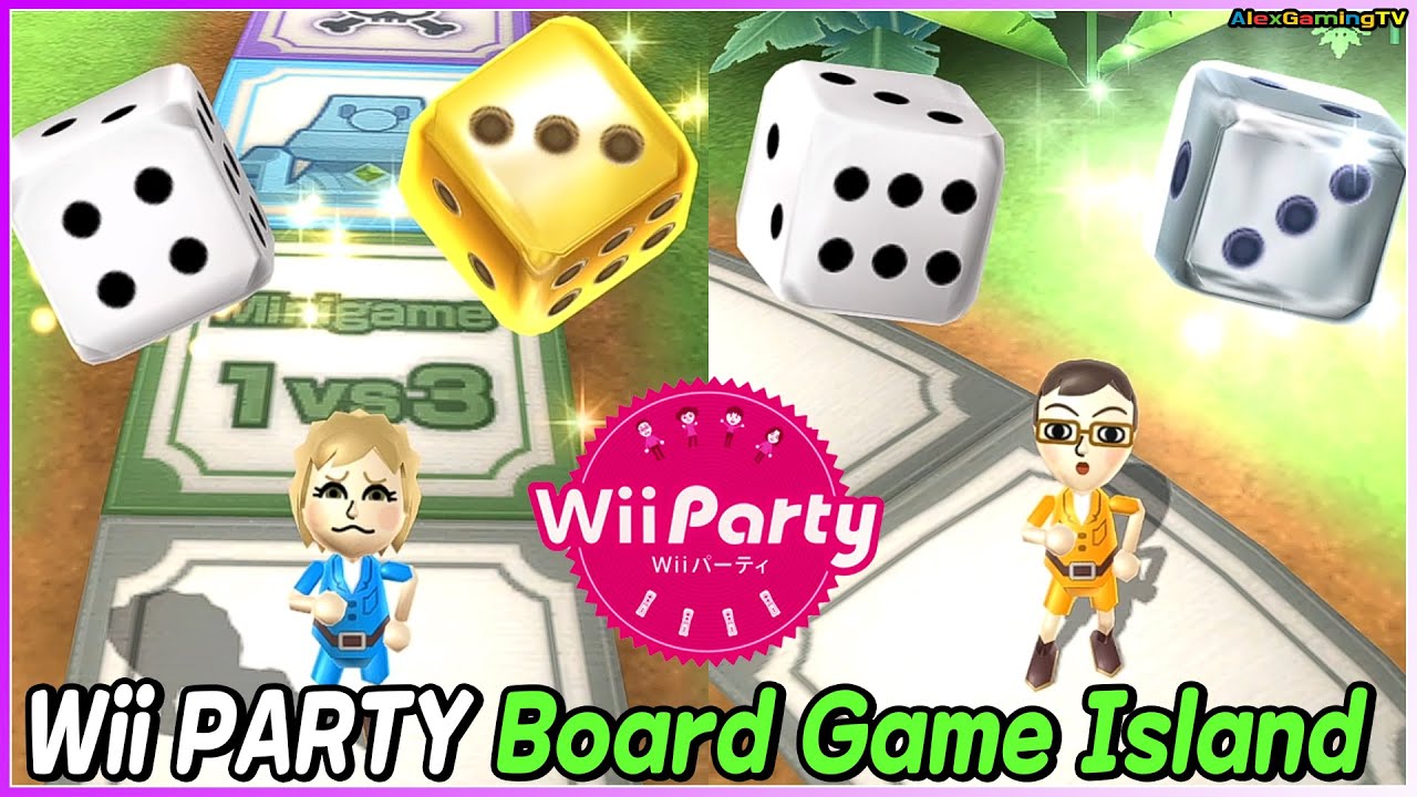 Wii Party Board Game Island Master Com Sandra Vs Sakura Vs Stephanie Vs Asami Alexgamingtv