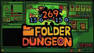 Folder Dungeon - Dungeon Crawling In A Fantasy Computer