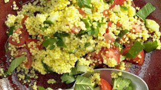 Салат из пшена. Постный овощной салат. Салат из пшена. Постный овощной салат.
