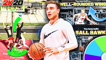 WHEEL OF RAREST BUILDS IN NBA 2K20 PART 2!! THIS IS THE BUILD YOU SHOULD