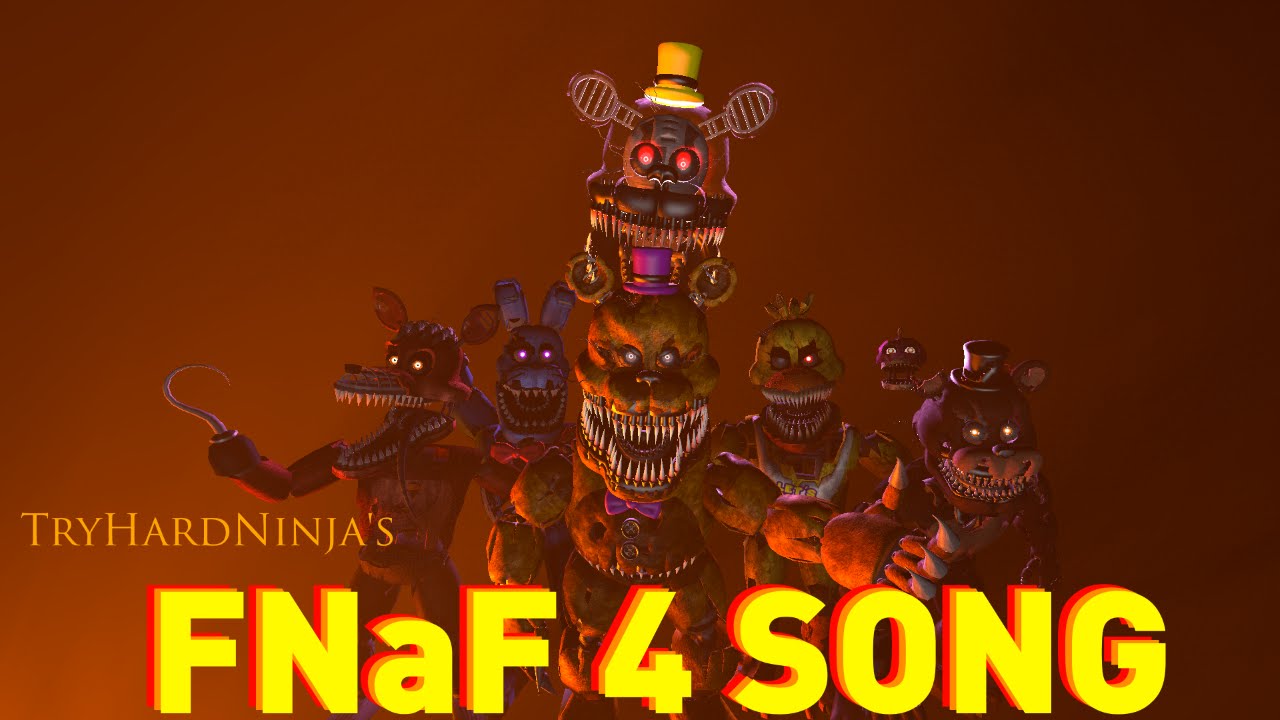 Fnaf Sfm Song Fnaf 4 Song By Tryhardninja Youtube - fnaf 4 song tryhardninja roblox id