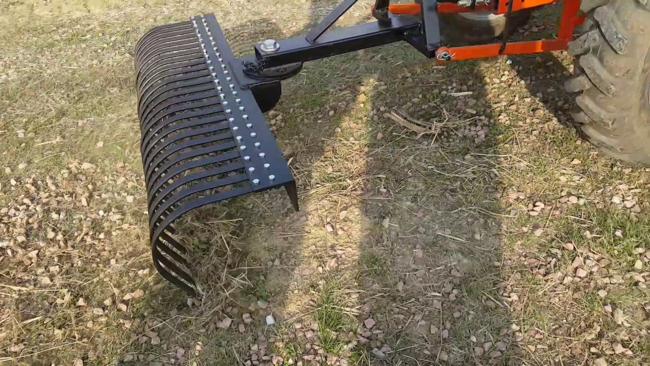 Tuff-bilt Tractor with Root rake