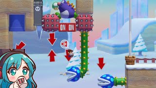 Winter Flower Garden by SR|☆SUMIRE [MARIO MAKER 2]