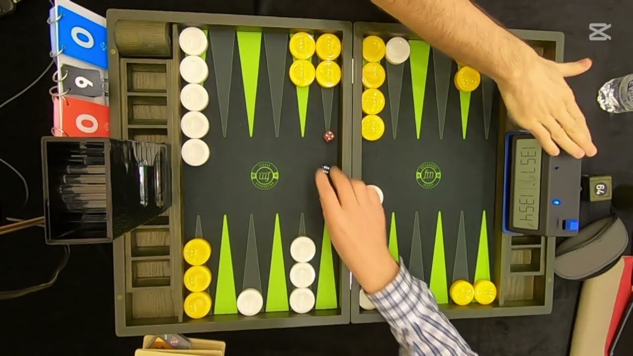 NODAR GAGUA (White) vs JAN JACOBOWITZ (Yellow)