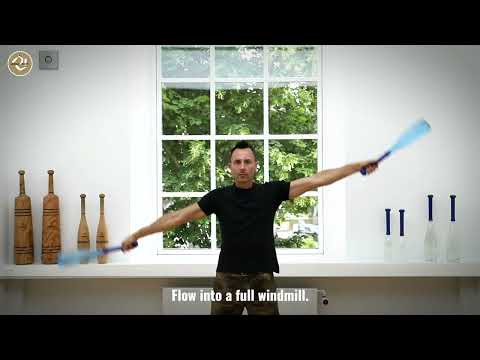 Indian clubs 102 Lesson 17/20: Windmill