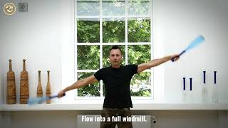 Indian clubs 102 Lesson 17/20: Windmill