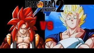 Dragon Ball: Xenoverse 2 - The Fusion Face-Off - Vegito vs Gogeta [Dragon Ball Xenoverse 2] - User video