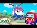 Helena Needs to Land! | Gecko&#39;s Garage | Cartoons For Kids | Toddler Fun Learning