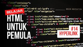 BELAJAR HTML UNTUK PEMULA  |  #14 Hyperlink