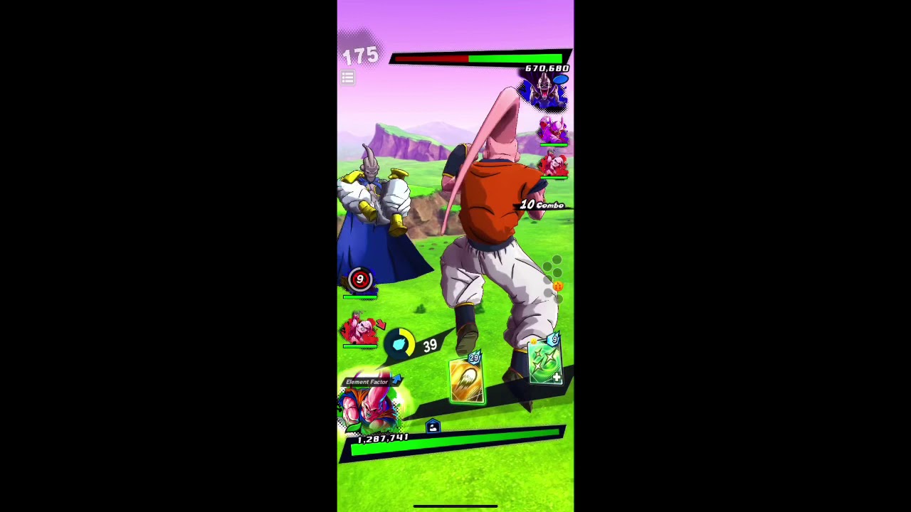 Kid buu 598% showcase