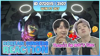 Korean singers🇰🇷 Reaction - 'id 072019 | 3107' - 'W/n (ft. 267)🇻🇳'