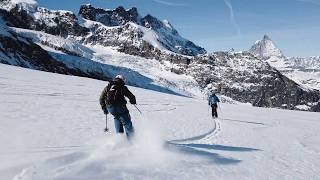 HELISKI MONTE ROSA | Col Du Lys to Zermatt | DJI Osmo pocket & Mavic Pro