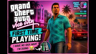 GTA Vice City First Playthrough – Pure Chaos Begins 💥 (Noob Gameplay)| #gta5 #gtavicecity