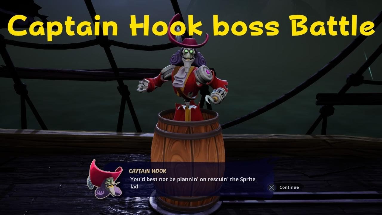 Disney Epic Mickey: Rebrushed| Captain Hook boss Battle