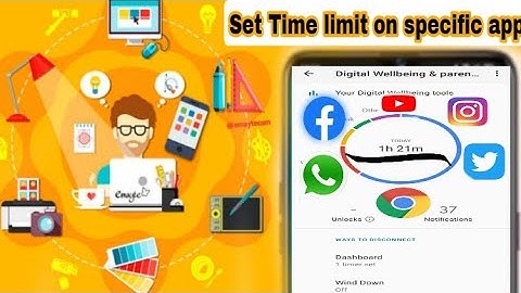 set Time limit on Specific apps on Android