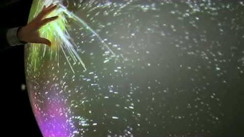 Seeper  - In Progress..,  Interactive MultiTouch Sphere 2009