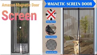 Amazon Mesh Magnetic Door Screen ( for an insect free house)