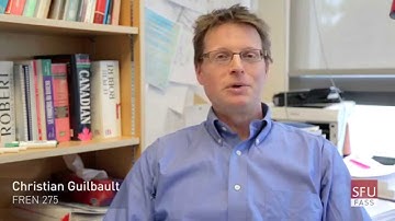 Christian Guilbault, Simon Fraser University (SFU): FREN 275