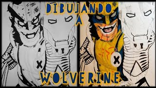 [Como dibujar a wolverine, procedimiento, sombreado y coloreado] |Gif-Art|