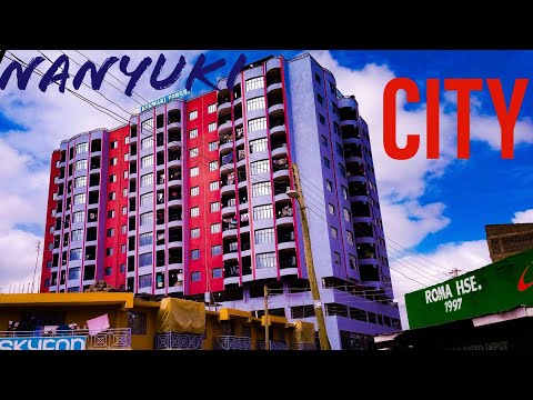 Nanyuki town ; a beautiful Kenyan city ( with narration)