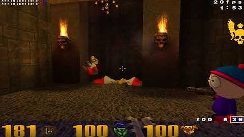 Quake III Arena | My Three Survivors vs Homer Simpson Clones