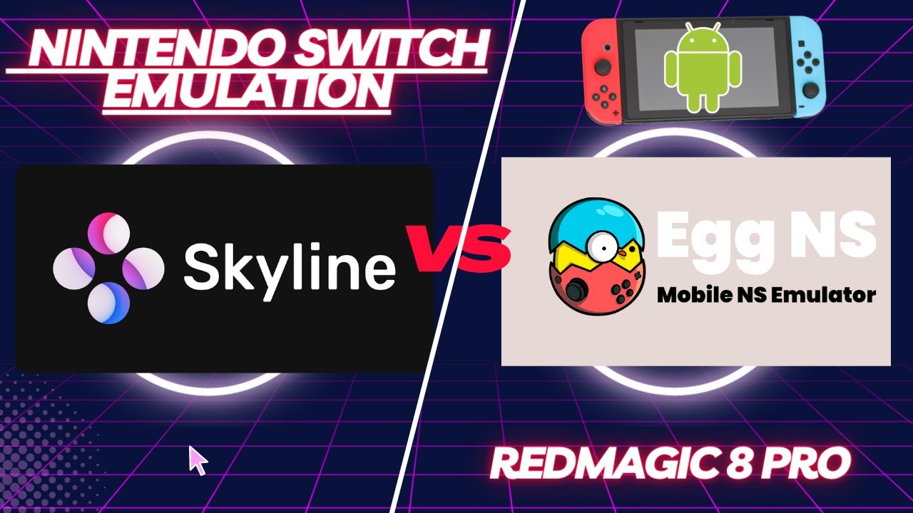 Switch Emulation (Skyline) on Snapdragon 8 Gen 2, RedMagic 8 Pro