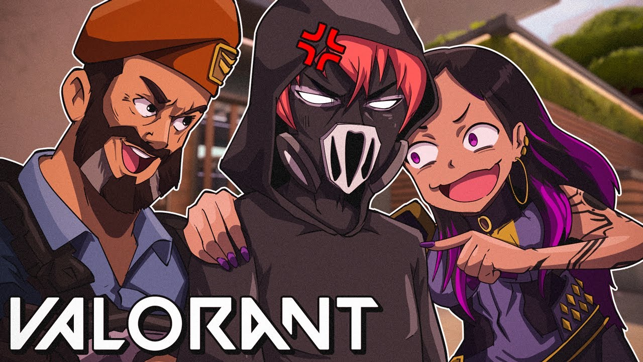 Valorant but its filled with trash talk... - YouTube