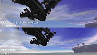 Differences between Halo PC and Halo: Combat Evolved Anniversary (1.1350.0.0)