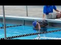 Ryan Lochte demonstrates stroke drills