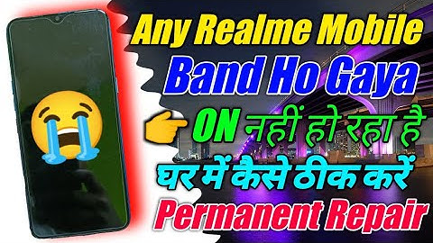Realme Phone Auto Restart Problem Solve in Home 2023 🤩 Realme Mobile Not Turning ON