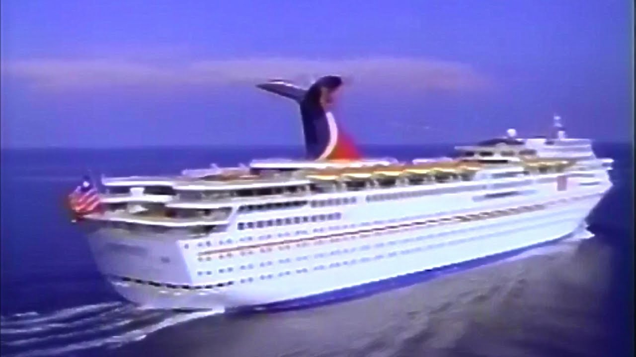 old carnival cruise commercial