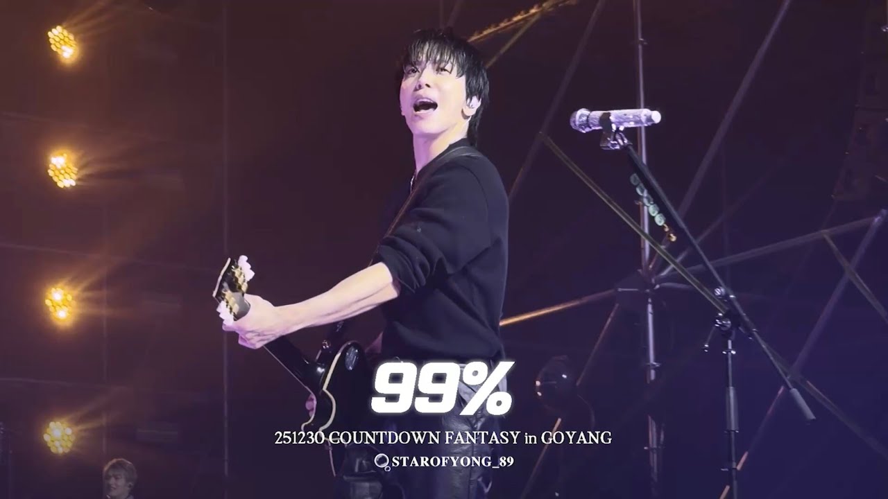 251230 CNBLUE ' 99% ' 정용화 직캠 JUNGYONGHWA FOCUS  @COUNTDOWN FANTASY in GOYANG